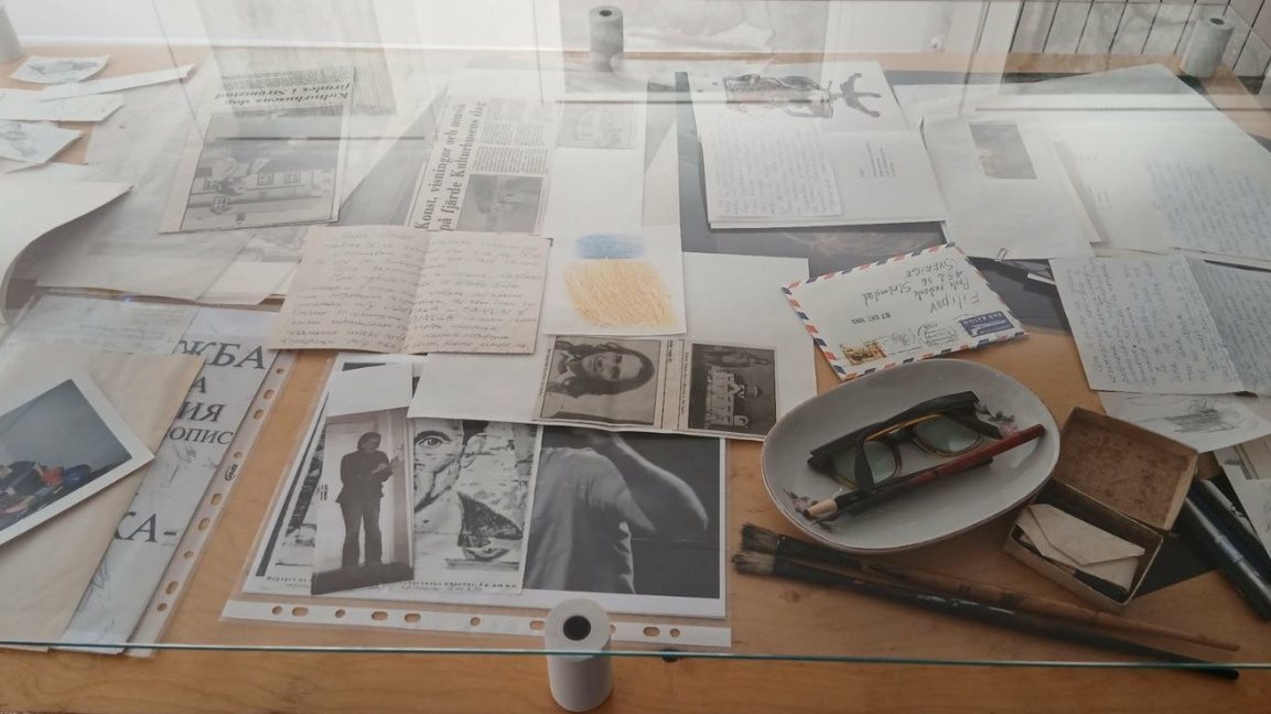 Илия Пашов, творивший в «Белой комнате», превращенной в сакральное пространство