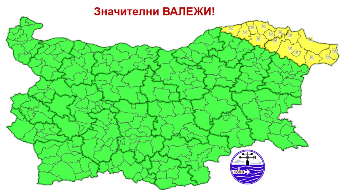 С валежи от дъжд и днес по Черноморието