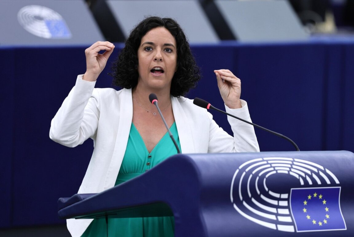 Лидерката на радикалната левица в Европарламента Манон Обри