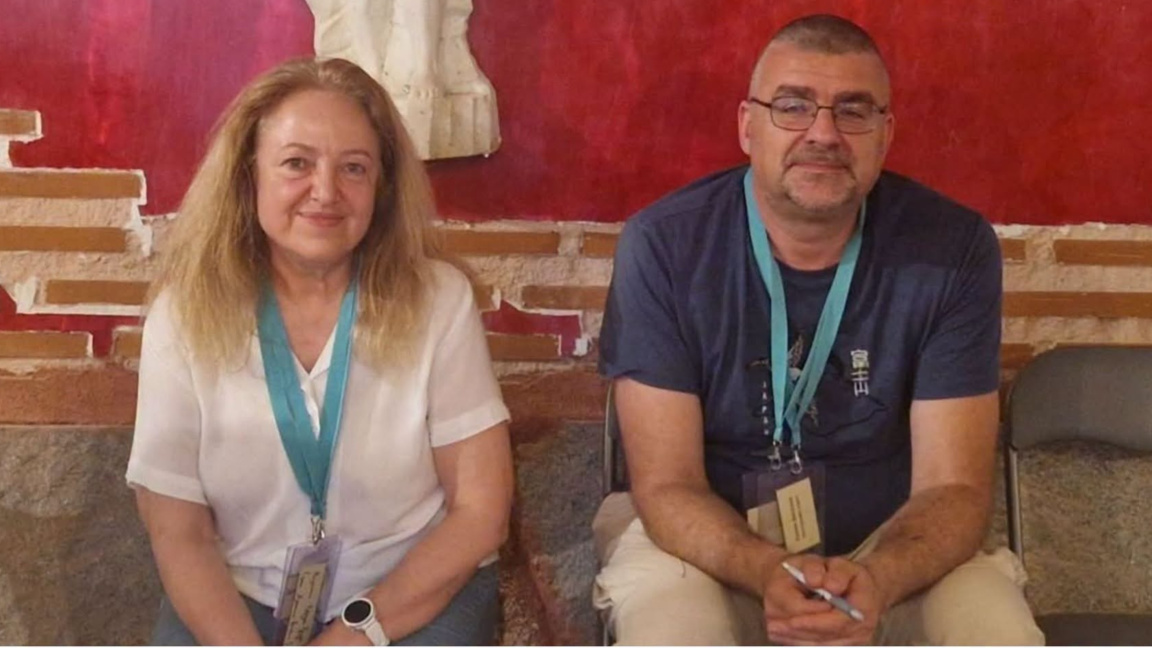 Даниела Божинова и  Калин Ангелов