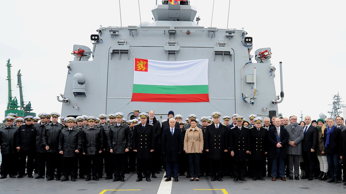 Подигнута застава на нови патролни брод „Храбри“