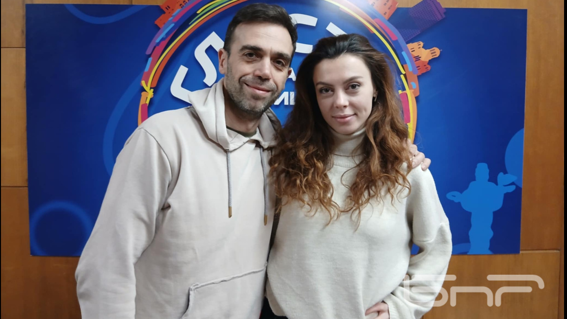 Актьорите Асен Лозанов и Дона Вълова