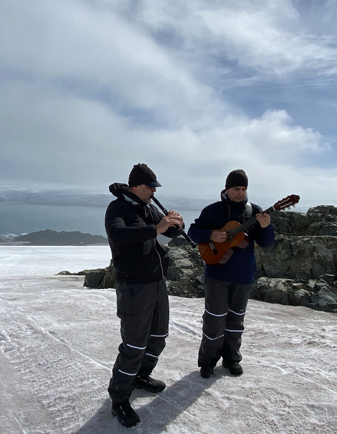 Teodosij Spasov (majtas) dhe Hristijan Cvjatkov