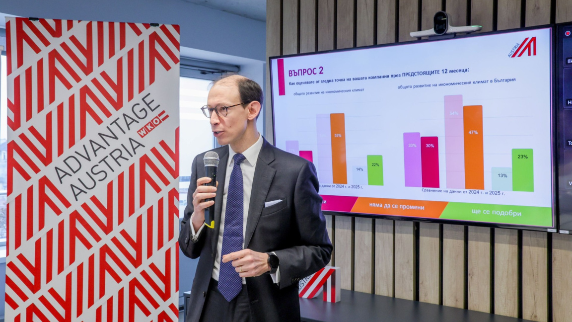 Австрийските компании отчитат подобрение на бизнес климата в България