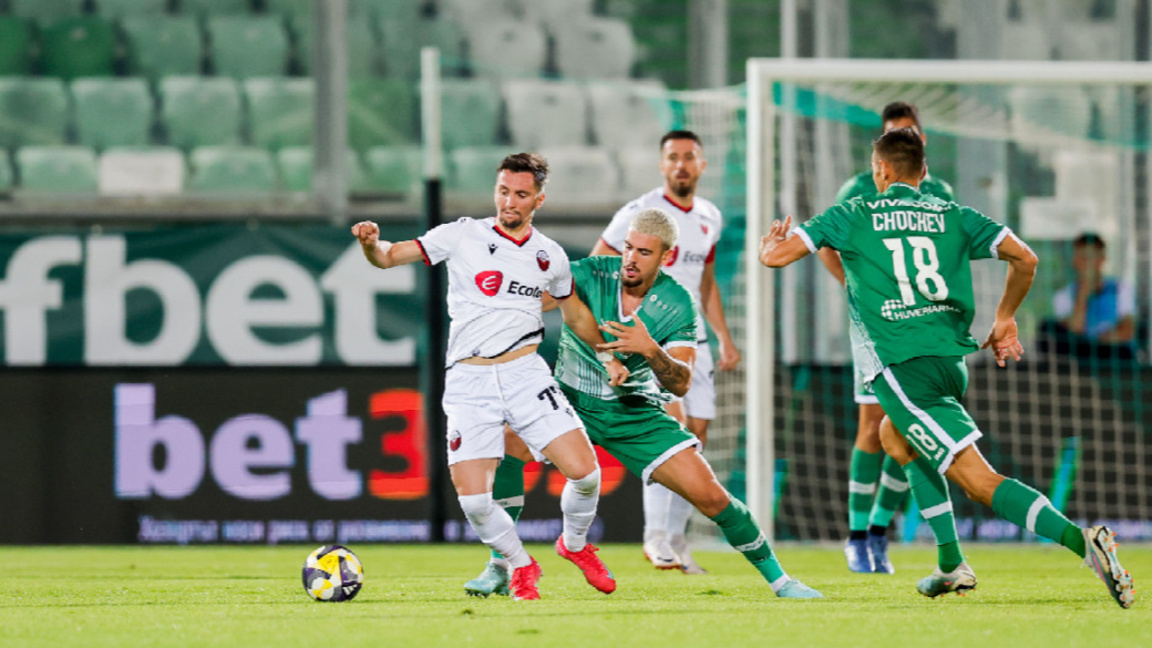 Лудогорец победи Ница и продължава в Лига Европа