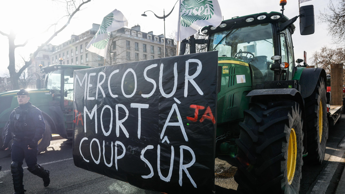 Фермерски протести във Франция