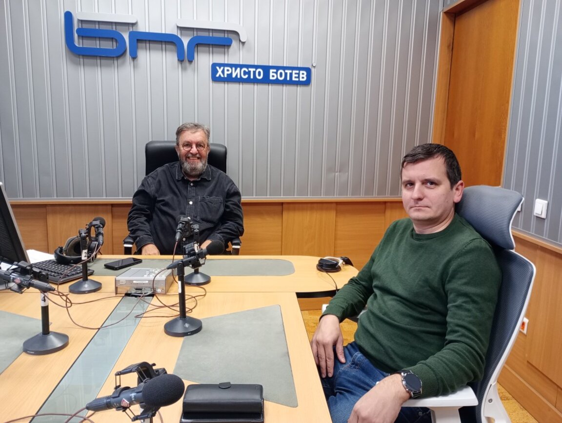 Симеон Хинковски (вдясно) и Антон Митов
