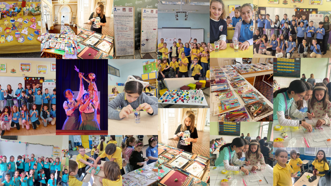 "Академия за щедрост": как 880 деца превърнаха доброто в дела