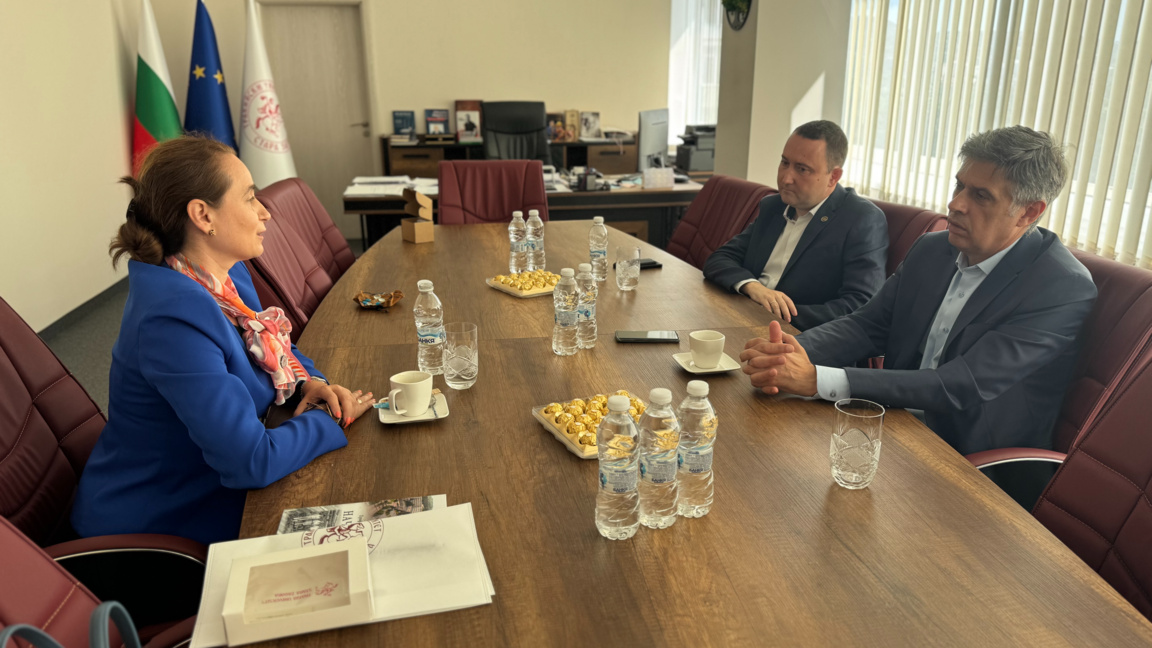 Ръководителят на Представителството на ЕК в България посети ТрУ