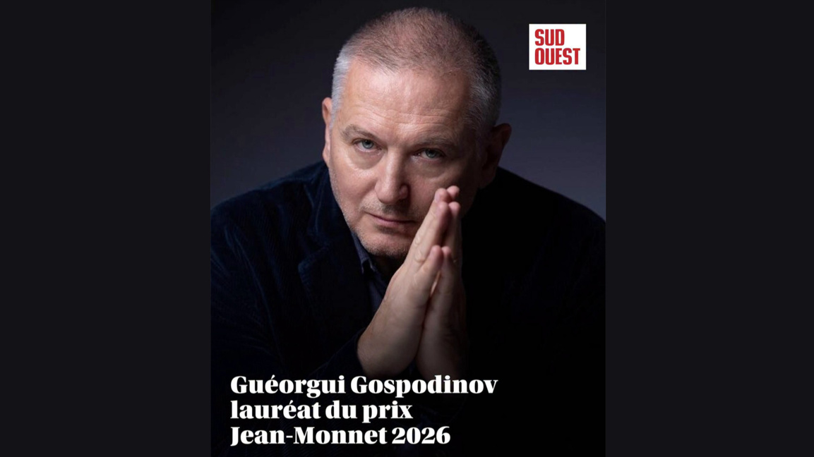 Georgi Gospodinov'un "Bahçıvan ve Ölüm" romanına, 2026 Avrupa Edebiyat Ödülü