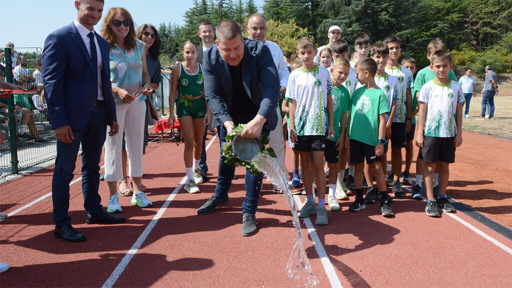 New athletics track accessible to citizens opens in Bulgaria's Stara Zagora