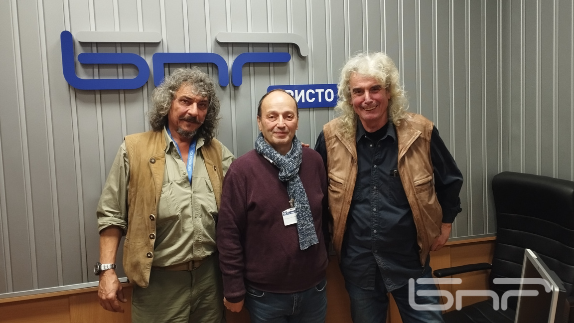 Росен Мирчев, доц. д-р Желю Аврамов и Асен Масларски (отляво надясно)