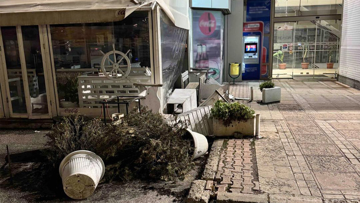 Erërat e forta uragane shkaktuan dëme në qytetin Vraca dhe në zonën përreth