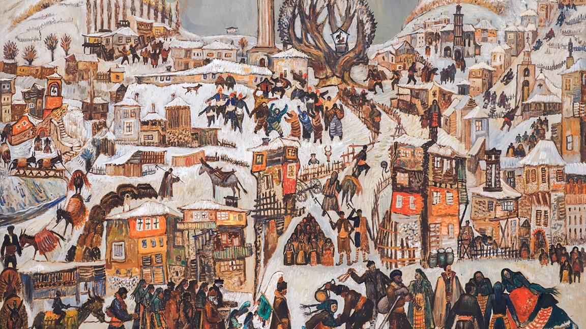 Lucrare emblematică a pictorului Zlatiu Boiajiev, scoasă la licitație