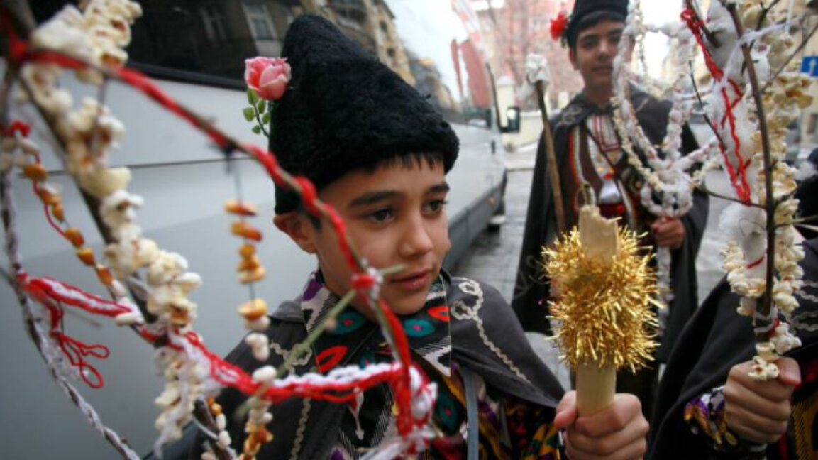 Roma people in Bulgaria celebrate Vasilitsa - the old-style new year
