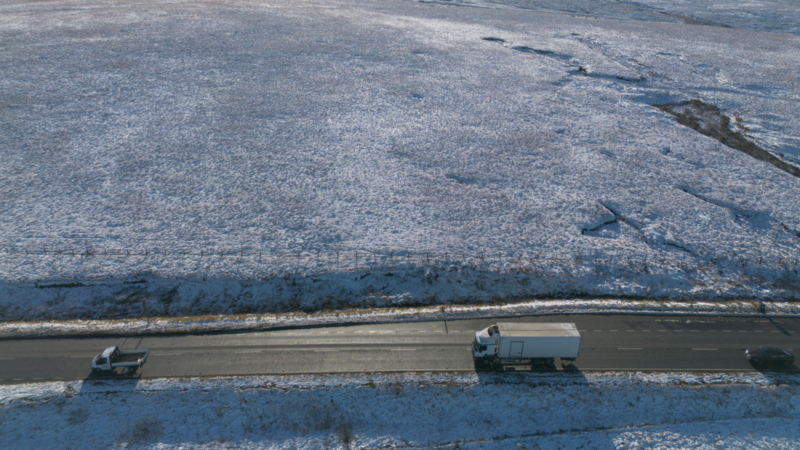 Заснежени полета в Шефийлд през ноември 2025 г.