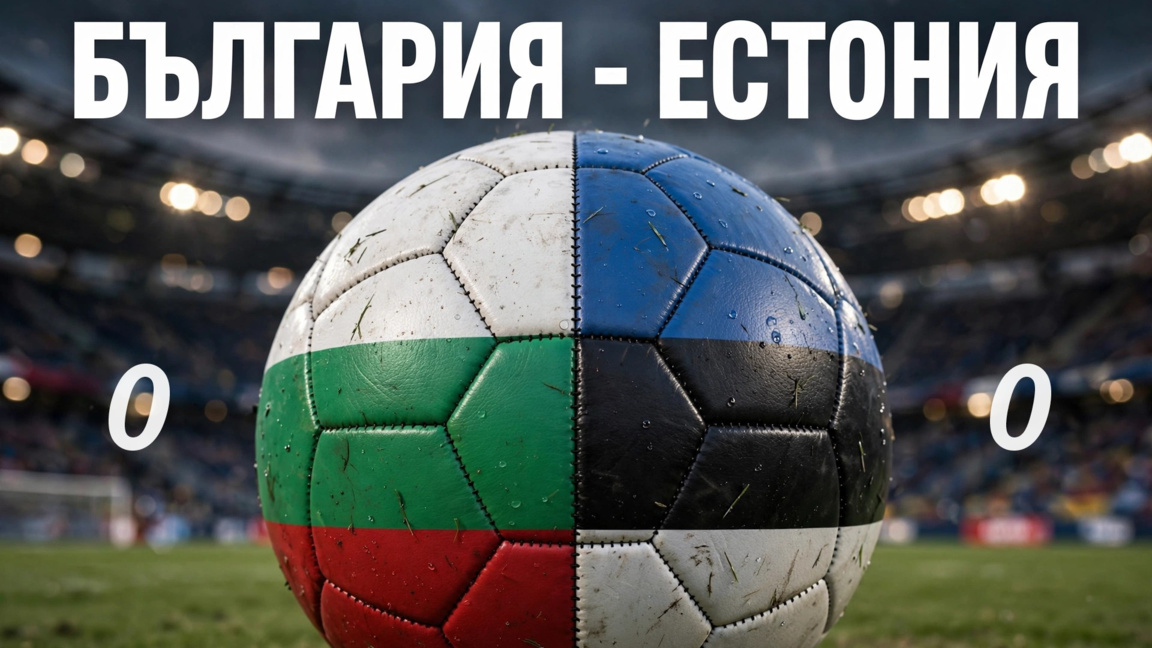 България - Естония 0-0