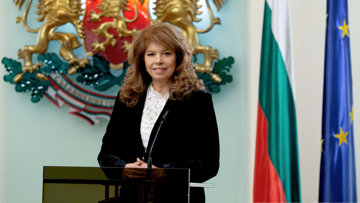Präsidentin Ilijana Jotowa