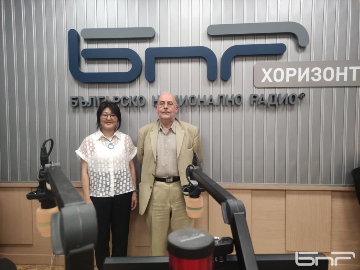 Суми Ким и проф. Момчил Георгиев
