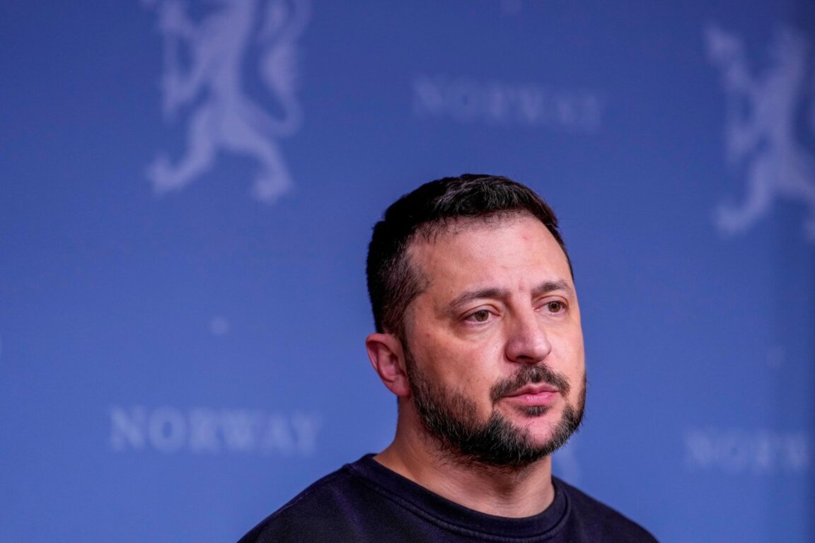 Президентът на Украйна Володомир Зеленски