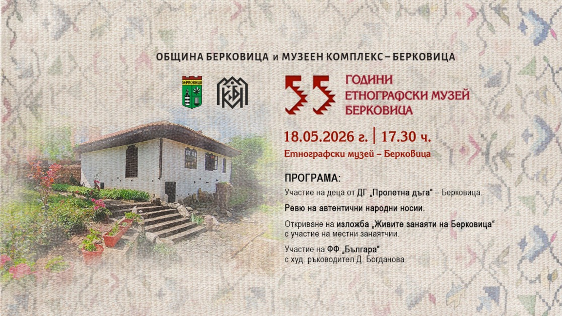 Годишнина Етнографски музей в Берковица