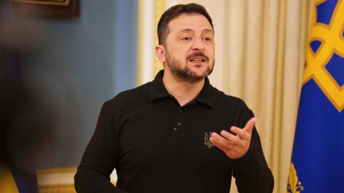 Президентът на Украйна Володимир Зеленски