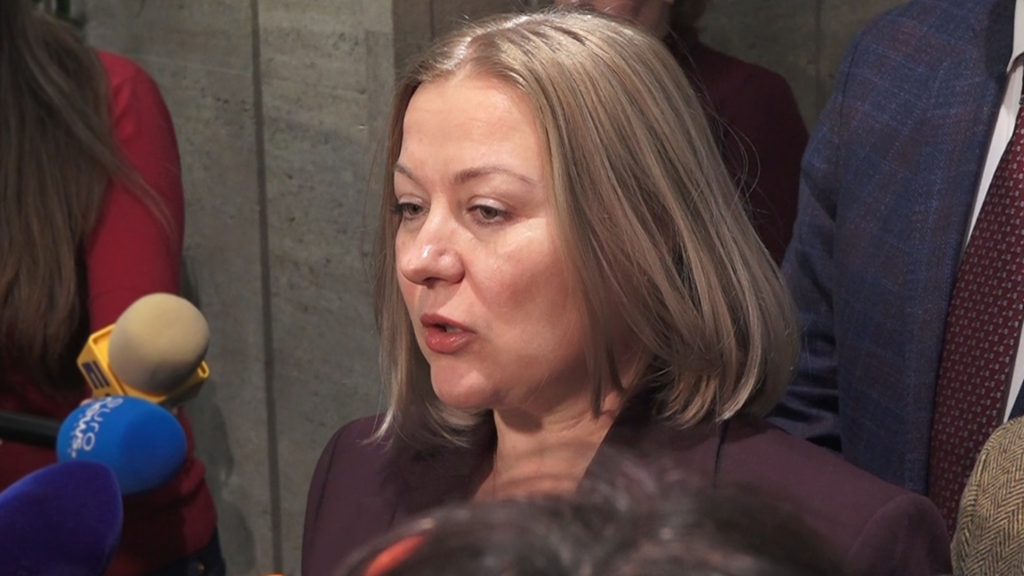 MP Nadezhda Yordanova, co-chair of the parliamentary group of "We Continue the Change-Democratic Bulgaria"