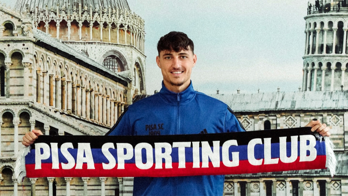 Pisa signs Rosen Bozhinov in a historic transfer for Bulgarian football