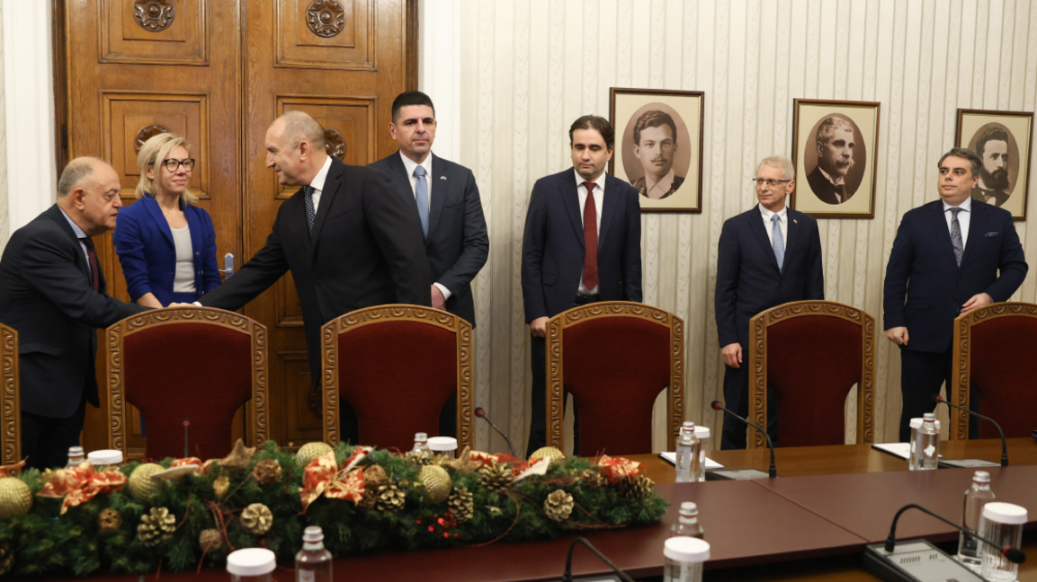 Roumen Radev a refusé de dire s’il se lançait en politique…