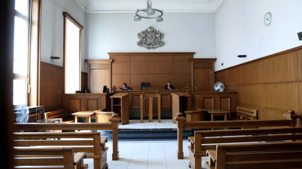 Съдебна зала. Снимката е ипюстративна
