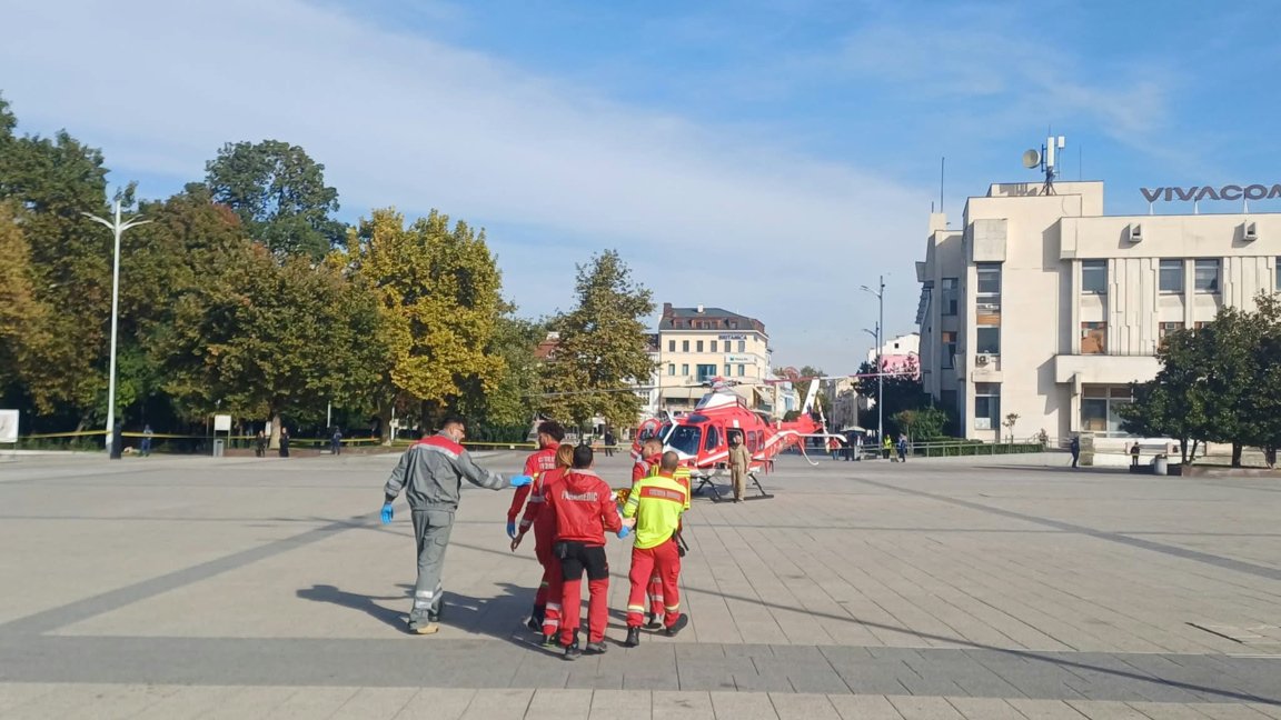 Демонстрация на спасяване при бедствия, аварии и катастрофи в Пловдив