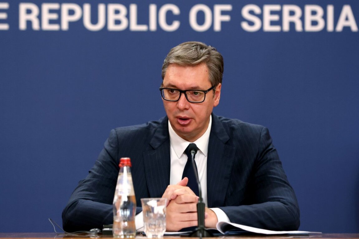Президентът на Сърбия Александър Вучич
