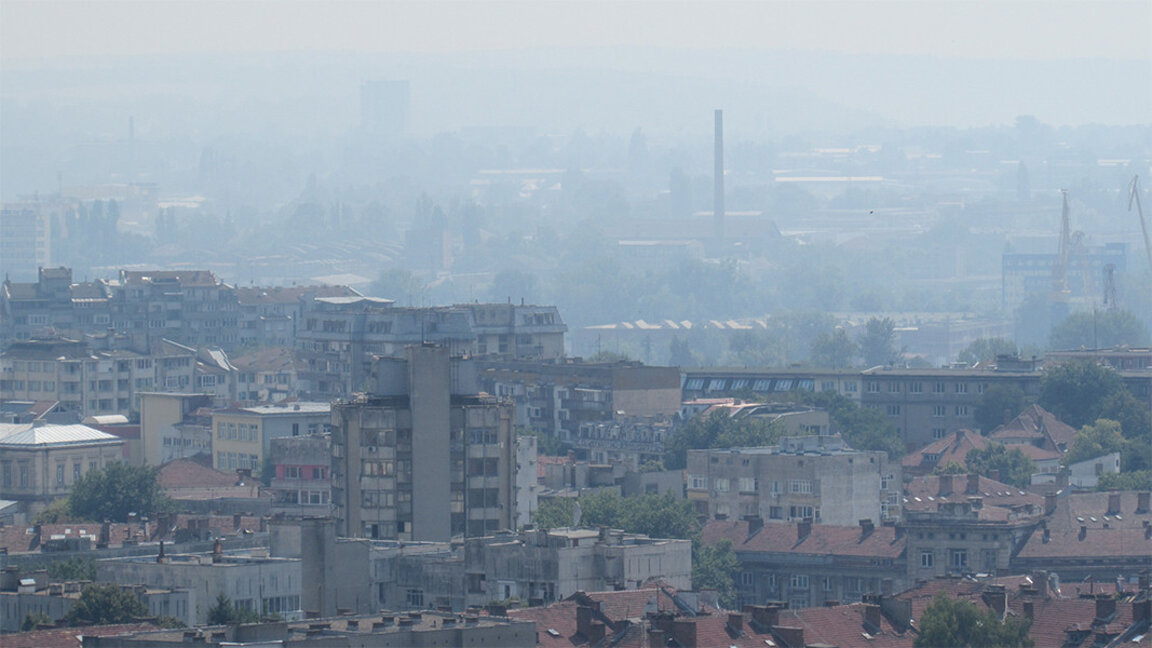 Les habitants de Roussé suffoquent sous la pollution de l'air...