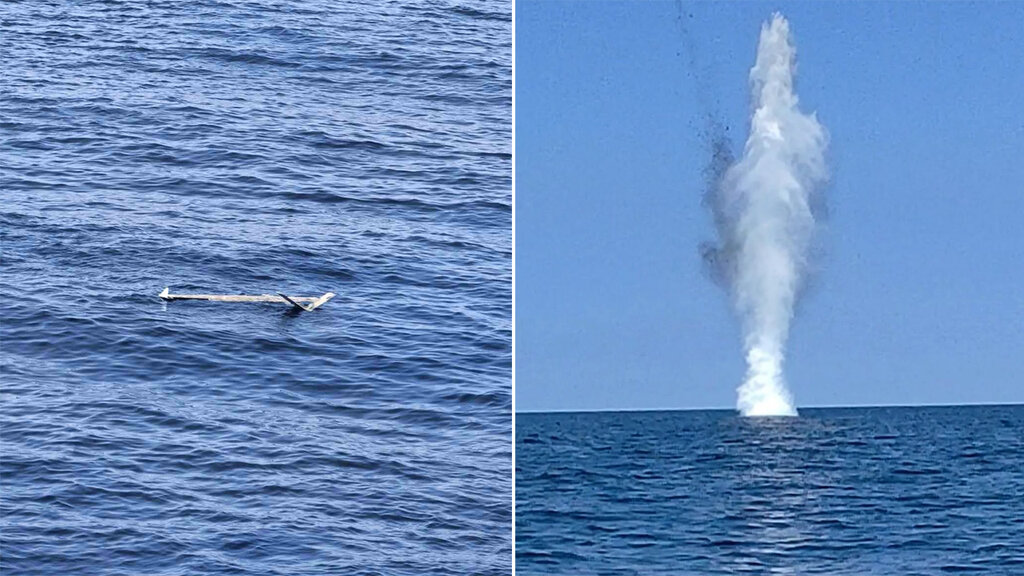 Drone carried by waves has been neutralized 40 km from the Bulgarian coast
