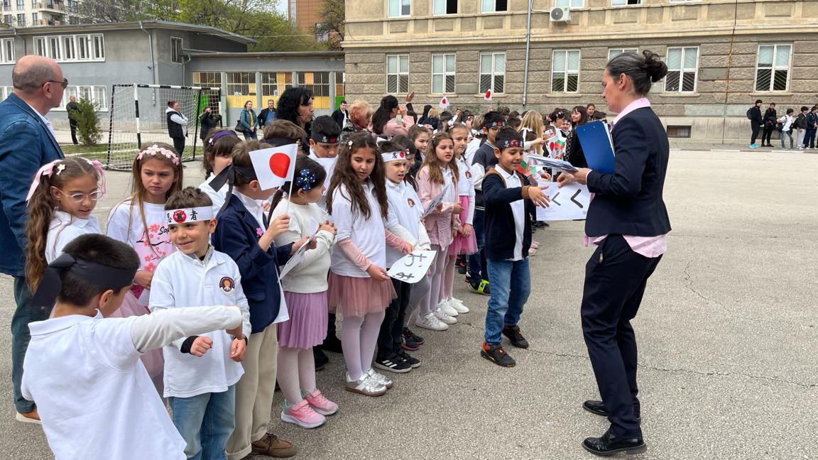 Голям интерес към японския език в пловдивско училище