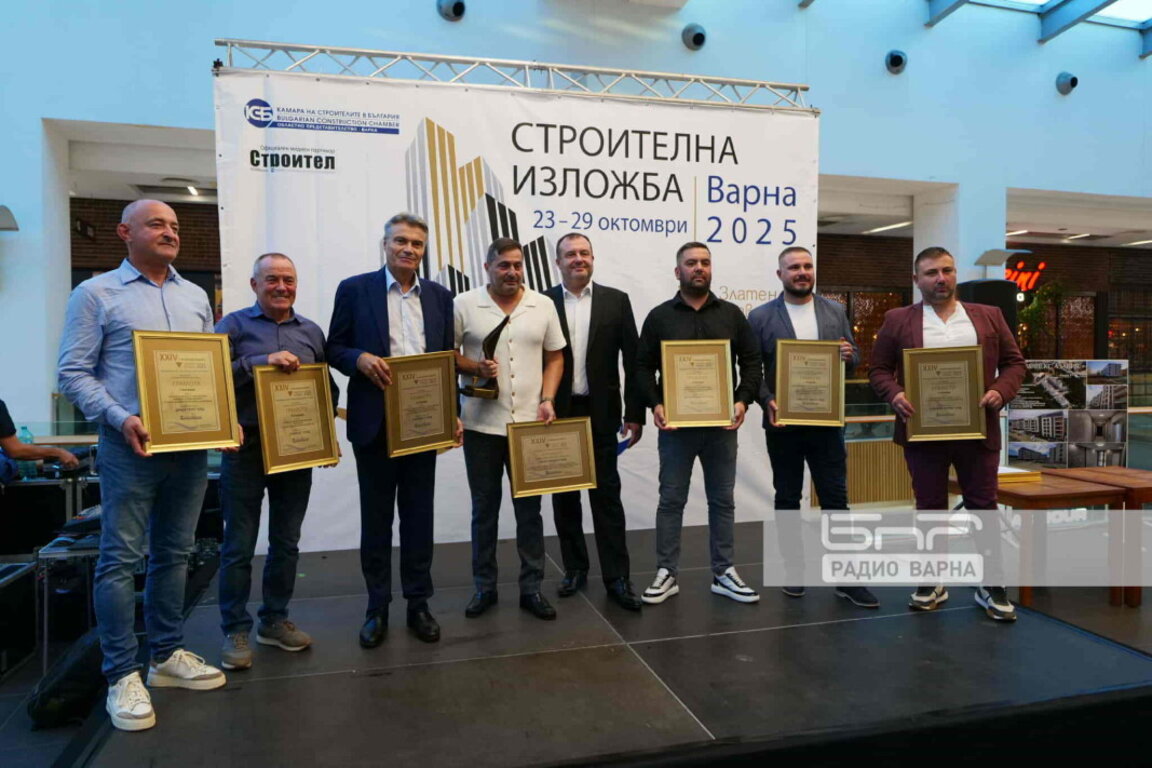 Голямата награда "Златен отвес" получи варненска фирма, спасяваща сгради паметници на културата