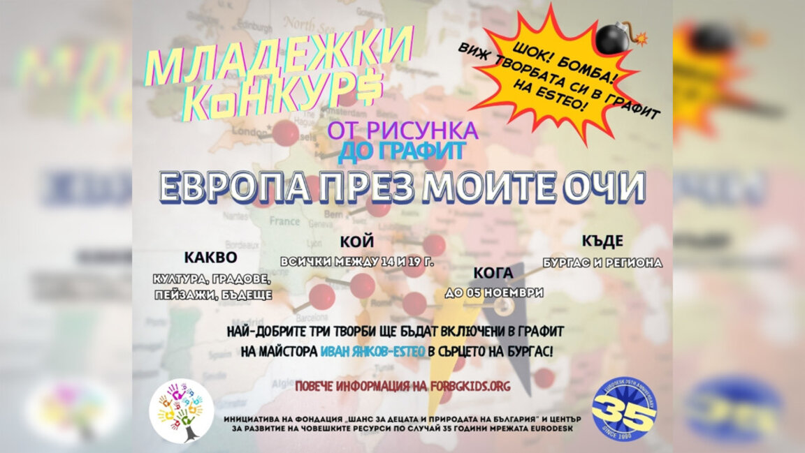 Бургаски ученици ще видят своите рисунки като графит на Esteo