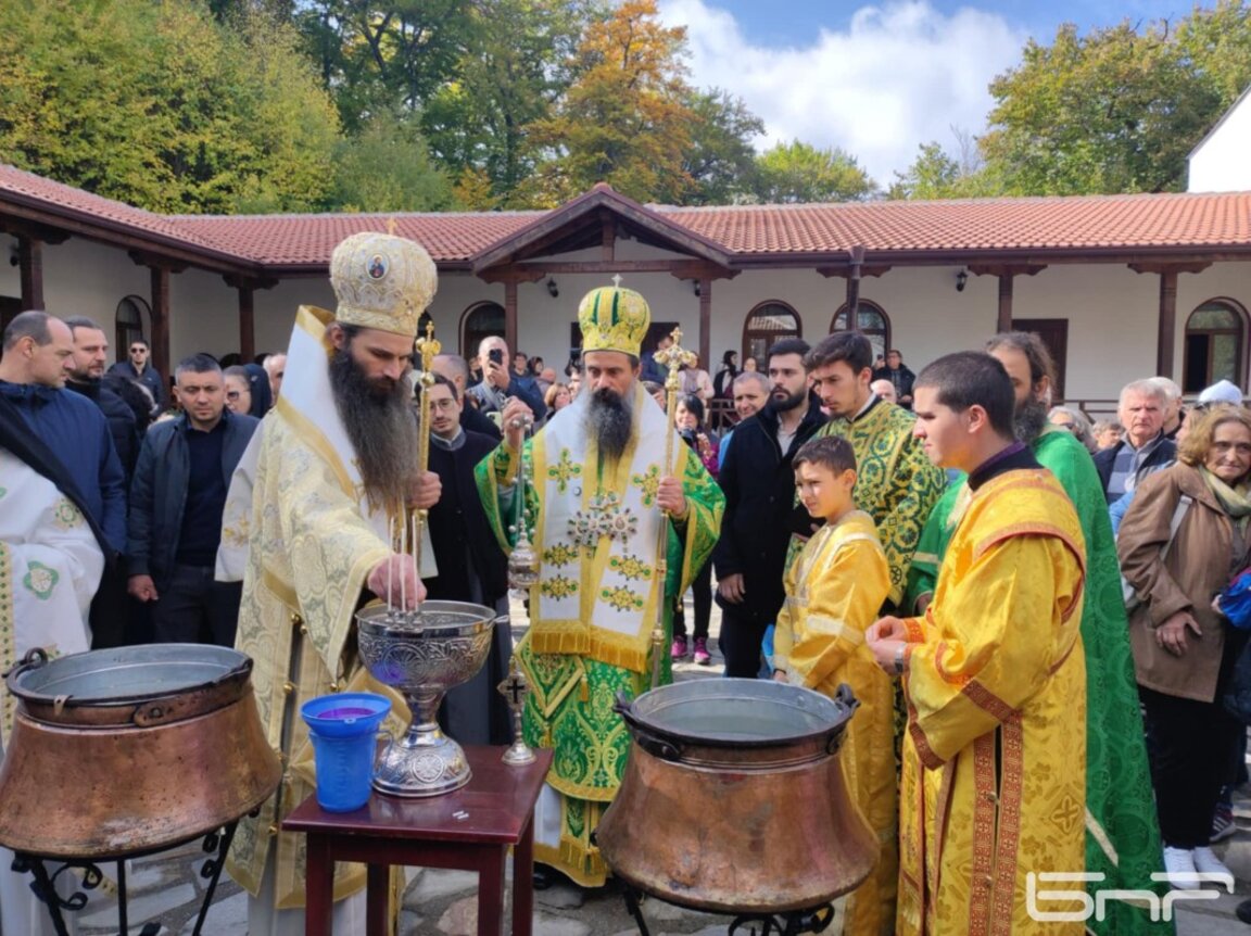 Българският патриарх Даниил почете св. Йоан Рилски в Руенския манастир