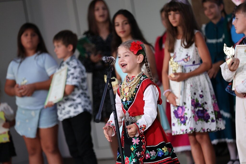 Varvara Trendafillova – një nga pjesëmarrëset më simpatike në ceremoninë e ndarjes së çmimeve.