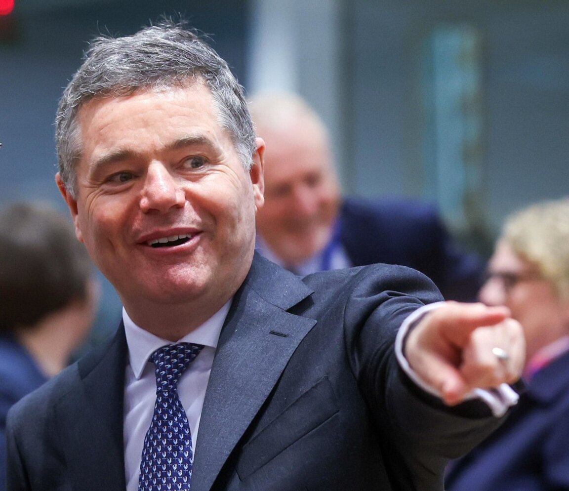 Pascal Donahue, presidente del Eurogrupo