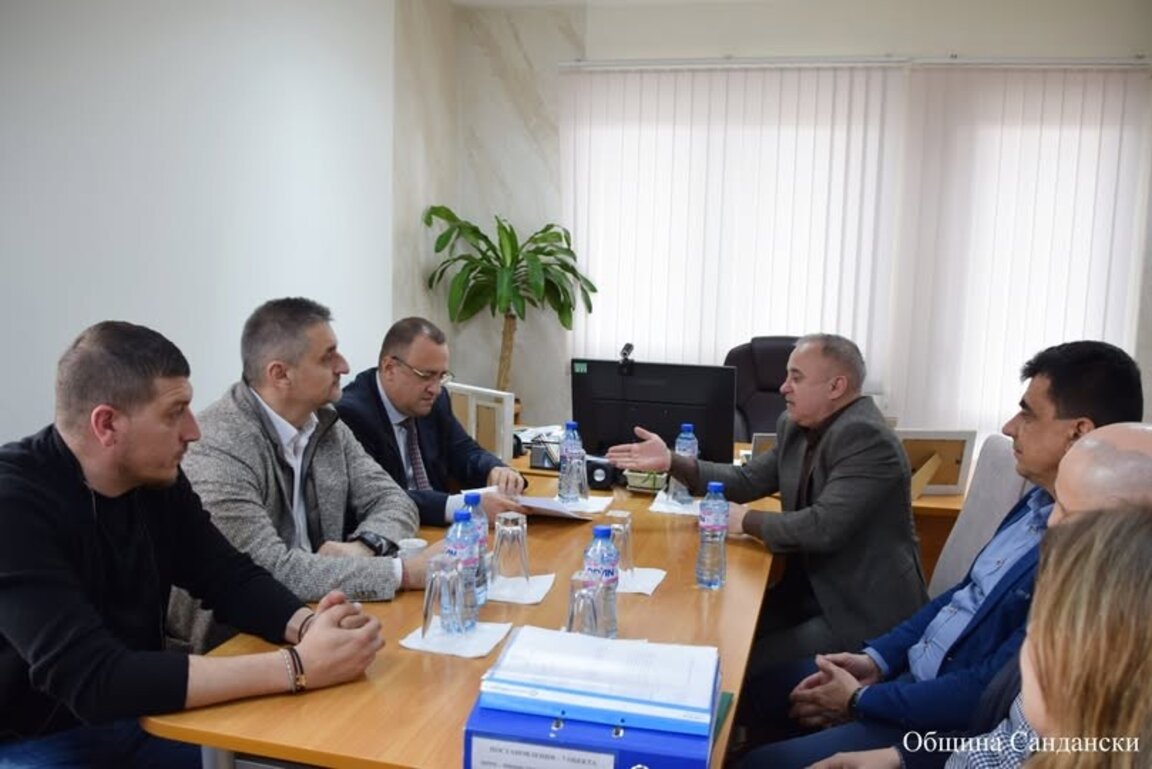 Кметът Стоянов обсъди с министър Иванов инфраструктурните проекти на Сандански