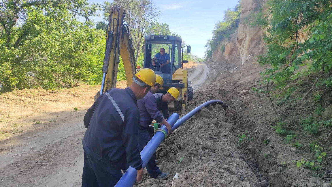 Ремонтираха водопровод в Русе