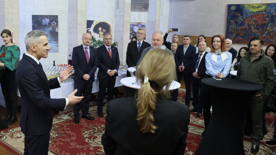 Gjurow sprach in Kiew mit Vertretern der bulgarischen Gemeinschaft in Ukraine