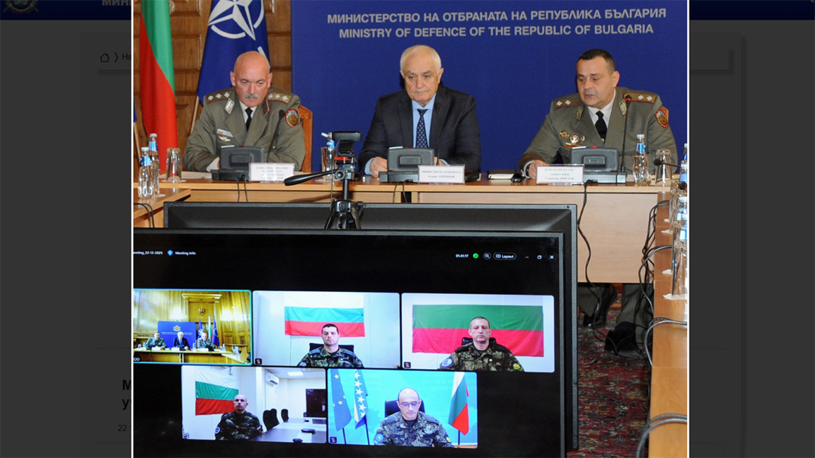 Militari bulgari în misiuni în Balcani și Irak de Crăciun