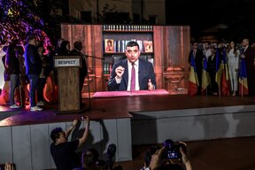 Джордже Симион и Никушор Дан отиват на втори тур на президентските избори в Румъния