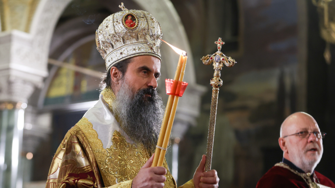 Bulgaristan'daki Ortodoks Hristiyanlar, İsa'nın Dirilişi'ni kutluyor