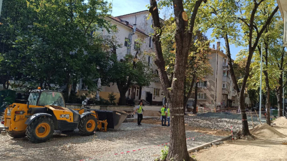 Ремонт на ул. "Св. Княз Борис I" в Стара Загора