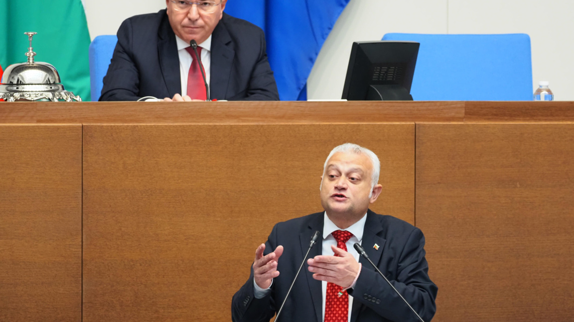 Министърът на вътрешните работи Емил Дечев