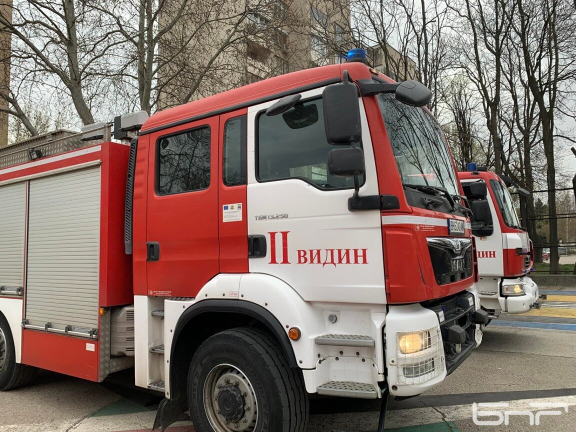 Пожар нанесе материални щети в жилище във Видин