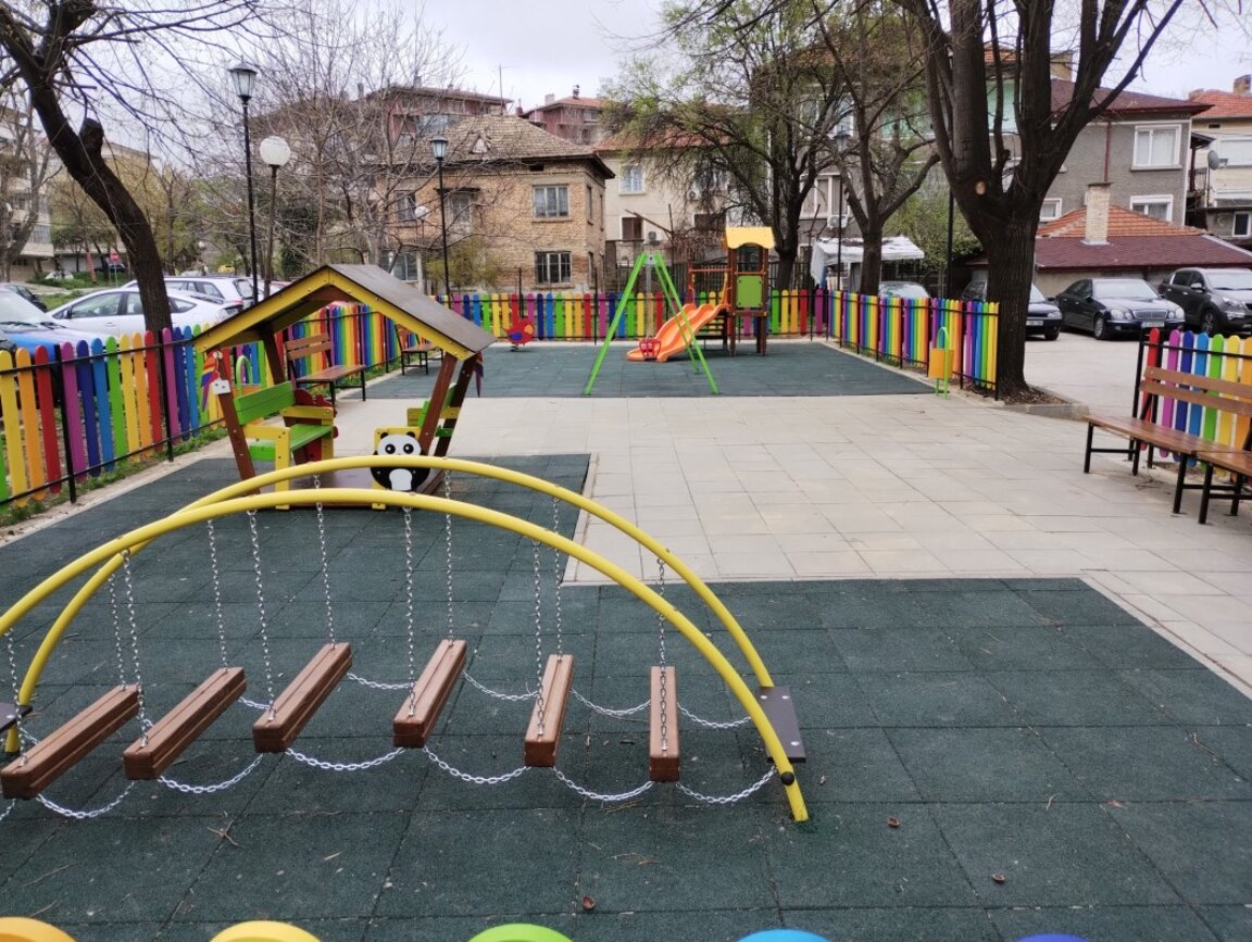 Модерни площадки за децата в Нови пазар